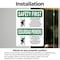 Signmission Safety Culture Sign, 7 in Width, Vinyl Decal, Rectangle, Bilingual OS-2PACK-SF-D-710-L-10736 - alternate 4
